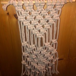 Handmade macrame hanging
